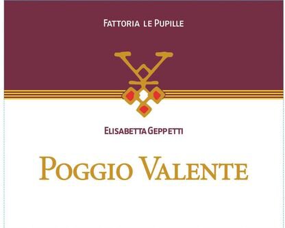 Fattoria Le Pupille Poggio Valente Rosso Toscana IGT