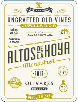 Bodegas Olivares Altos de la Hoya Monastrell