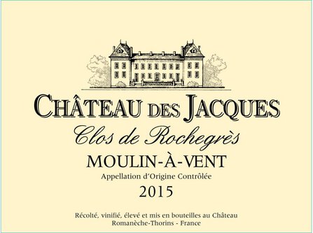 Chateau des Jacques Moulin-a-Vent Clos de Rochegres