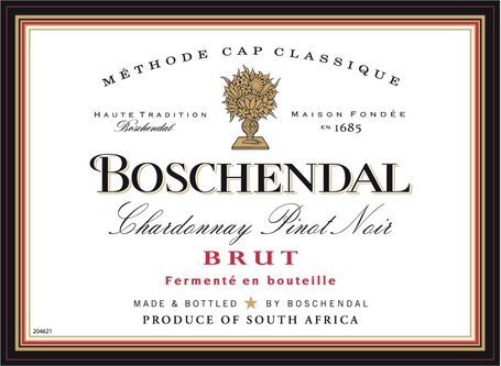 Boschendal Brut Methode Cap Classique Western Cape
