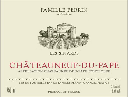 Famille Perrin Chateauneuf-du-Pape Les Sinards