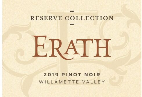 Erath Reserve Collection Pinot Noir