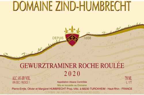Domaine Zind-Humbrecht Gewurztraminer Roche Roulee