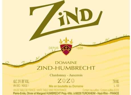 Domaine Zind-Humbrecht Alsace Zind
