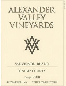 Alexander Valley Vineyards Sauvignon Blanc Alexander Valley
