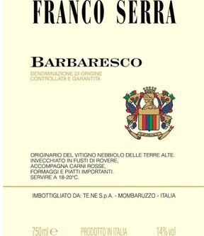 Franco Serra Barbaresco DOCG
