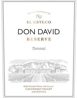 El Esteco Tannat Don David Reserve