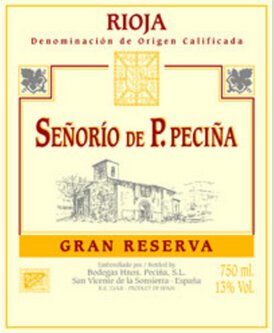 Hermanos Pecina Senorio de P. Pecina Gran Reserva