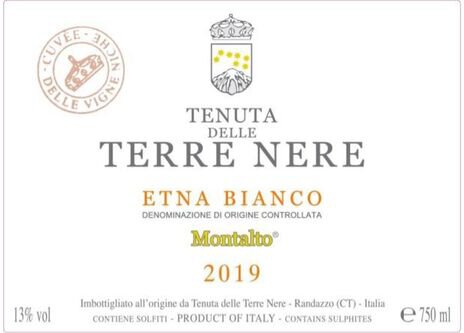 Tenuta delle Terre Nere Etna Bianco Cuvee Delle Vigne Niche Contrada Montalto