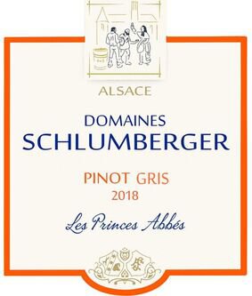 Domaines Schlumberger Les Princes Abbes Pinot Gris