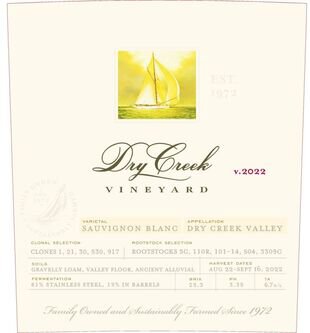 Dry Creek Vineyard Sauvignon Blanc