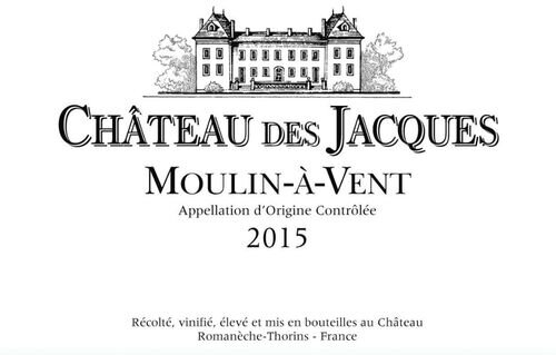 Chateau des Jacques Moulin-a-Vent
