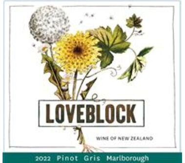 Loveblock Pinot Gris Marlborough