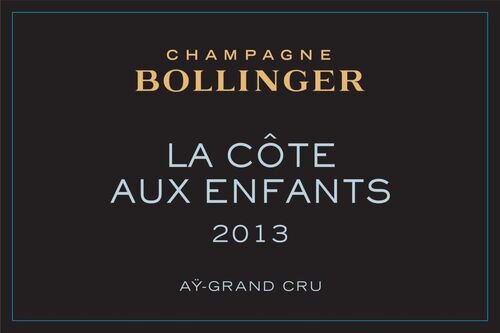 Champagne Bollinger Champagne Grand Cru Brut La Cote Aux Enfants