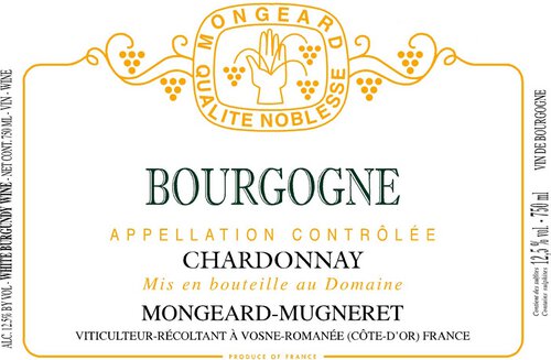 Mongeard-Mugneret Bourgogne Chardonnay