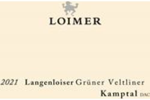 Loimer Kamptal Gruner Veltliner Langenloiser