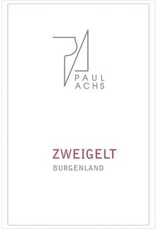 Paul Achs Burgenland Zweigelt