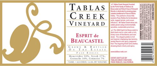 Tablas Creek Esprit de Beaucastel
