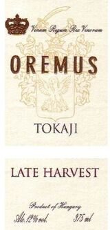 Oremus Tokaji Late Harvest