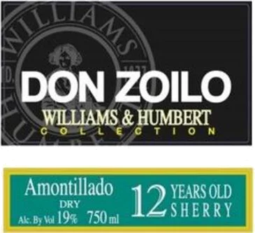 Williams & Humbert Collection Don Zoilo 12 Year Old Amontillado Sherry