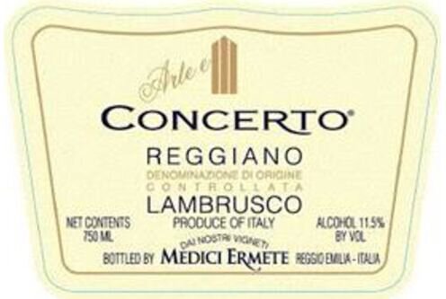 Medici Ermete Concerto Lambrusco Reggiano