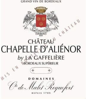 Chateau Chapelle D'Alienor Bordeaux Superieur