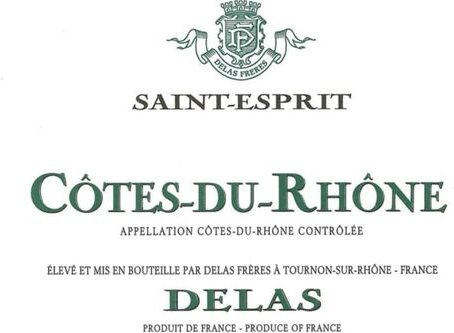 Delas Freres Cotes du Rhone Saint-Esprit Blanc