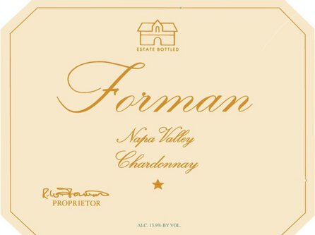 Forman Chardonnay Napa Valley