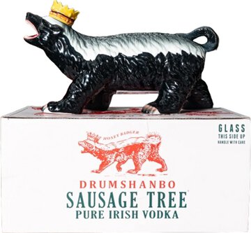 Drumshanbo Sausage Tree Pure Irish Vodka (Honey Badger Bottle)