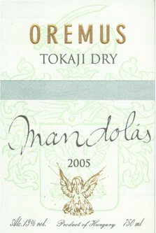 Oremus Mandolas Tokaji Dry