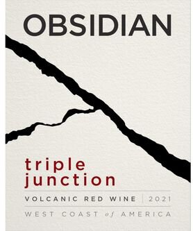Obsidian Wine Co. Triple Junction Volcanic Red Wine