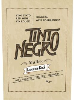 TintoNegro Malbec Limestone Block Mendoza