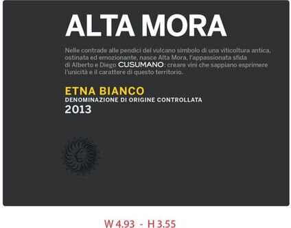 Alta Mora Etna Bianco