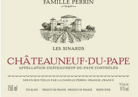 Famille Perrin Chateauneuf-du-Pape Les Sinards Blanc