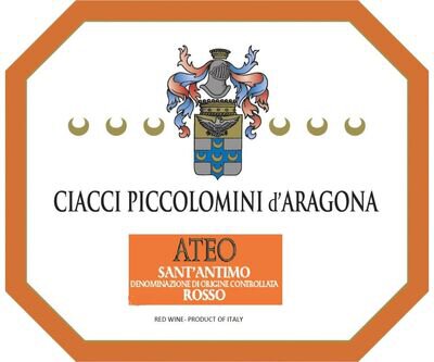Ciacci Piccolomini d'Aragona Sant'Antimo Ateo Rosso
