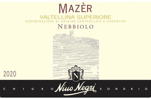 Nino Negri Mazer Valtellina Superiore DOCG