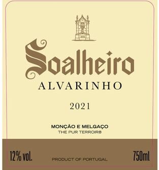 Quinta de Soalheiro Vinho Verde Moncao e Melgaco Alvarinho