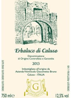 Bruno Giacometto Erbaluce di Caluso