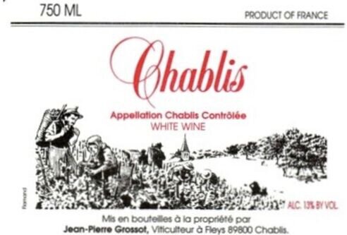 Domaine Jean-Pierre Grossot Chablis