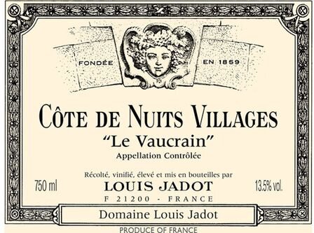 Louis Jadot Cote de Nuits-Villages Le Vaucrain