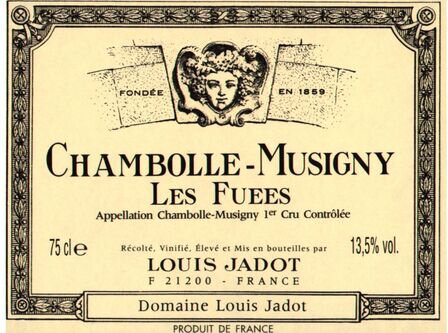 Louis Jadot Chambolle-Musigny 1er Cru Les Fuees