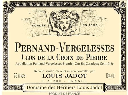Louis Jadot Pernand-Vergelesses Clos De La Croix De Pierre Blanc