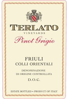 Terlato Family Vineyards Pinot Grigio Colli Orientali del Friuli