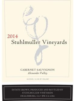 Stuhlmuller Vineyards Estate Cabernet Sauvignon Alexander Valley