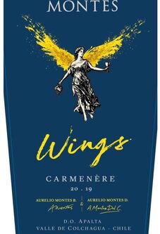 Montes Carmenere Montes Wings Valle del Colchagua