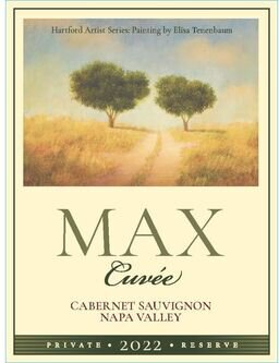 Michael Pozzan Winery Hartford Artist Series Cabernet Sauvignon Max Cuvee Private Reserve Napa Valley