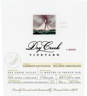 Dry Creek Vineyard Cabernet Sauvignon Dry Creek Valley