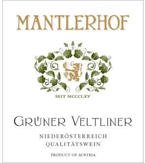 Mantlerhof Gruner Veltliner Gedersdorf