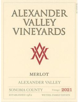 Alexander Valley Vineyards Merlot