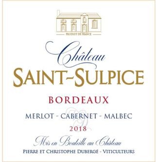 Chateau Saint-Sulpice Bordeaux Rouge
